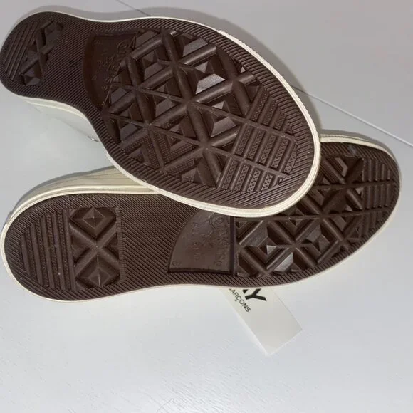 Size 8 Converse X Play Comme Des Garcons chuck 70 (Brand New, Never Worn)